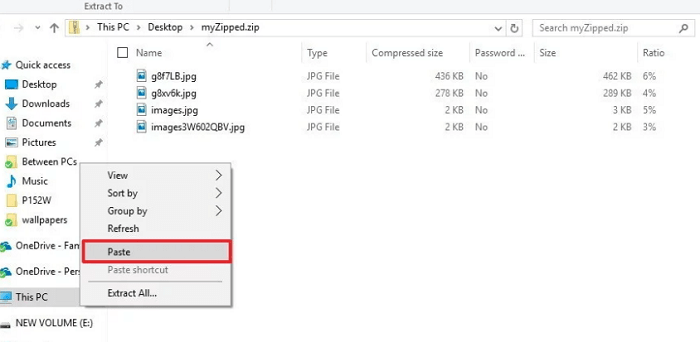 Extract Multiple Files Windows 10
